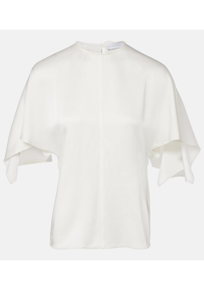 Stella McCartney Open-back satin top