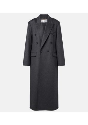 Victoria Beckham Double-breasted wool-blend coat