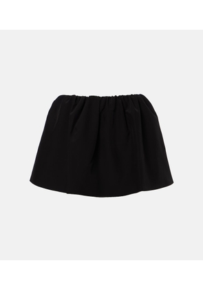 Wardrobe.NYC Gathered miniskirt