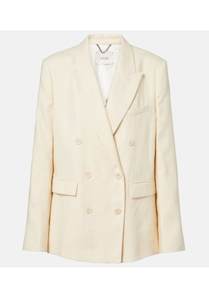 Dorothee Schumacher Casual Sophistication linen and cotton blazer