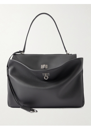 Balenciaga - Rodeo Medium Leather Shoulder Bag - Gray - One size