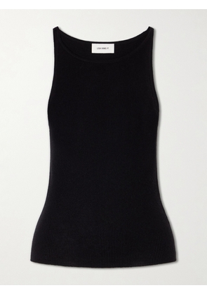 LISA YANG - Lynette Ribbed-knit Cashmere Tank - Black - 0,1,2