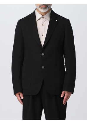 BOSS Jacket Men color Black