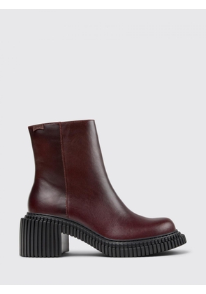 CAMPER Boots Woman color Burgundy