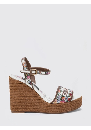 DOLCE & GABBANA Heeled Sandal Woman color Multicolor