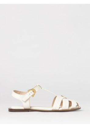 COCCINELLE Heeled Sandal Woman color Pearl