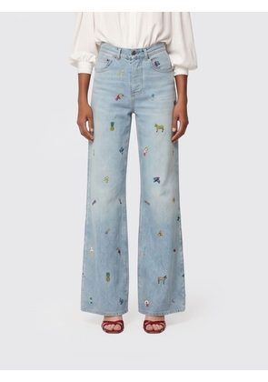 FIORUCCI Jeans Woman color Blue