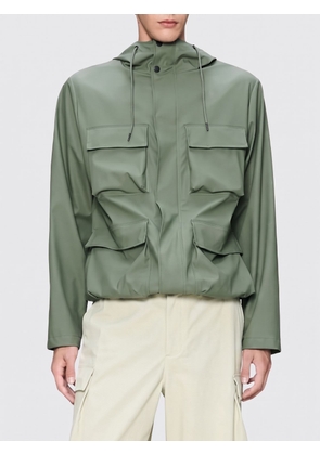 RAINS Jacket Men color Green