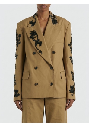 DRIES VAN NOTEN Jacket Woman color Camel