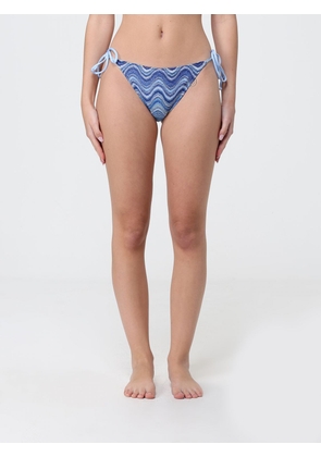 MC2 SAINT BARTH Swimsuit Woman color Gnawed Blue