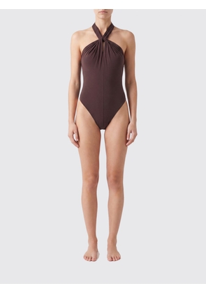 FEDERICA TOSI Swimsuit Woman color Brown
