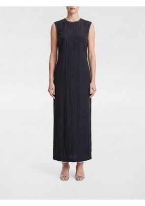 FILIPPA K Sleeveless Midi Dress in Acetate with Cut-Out Detail