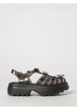 Melissa x Susan Fang Possession Sakura PVC Platform Sandals with Flower Appliqué