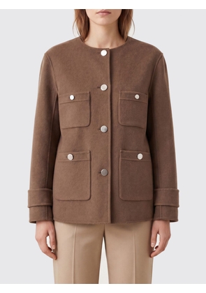 'S MAX MARA Coat Woman color Brown