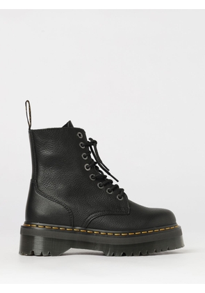 DR. MARTENS Jadon III Pebbled Leather Platform Combat Boots