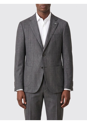 LARDINI Jacket Men color Grey