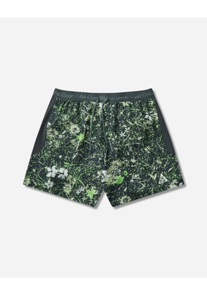 Men s ACG Second Sunrise Dri-FIT 6in Brief-Lined Trail Running Shorts Mean Green