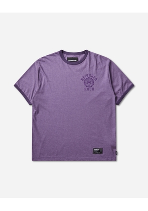 Men s Heather Fabric T-Shirt Purple