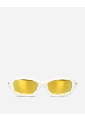 MUZM Fat Cat Sunglasses Cream / Prizm 24K
