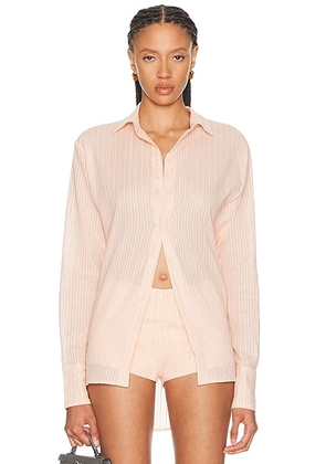 Ludovic de Saint Sernin New Slim Top in Light Pink - Pink. Size XS (also in S, M, L).