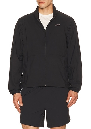 Vuori Terrain Jacket in Black - Black. Size S (also in M, L, XL/1X).