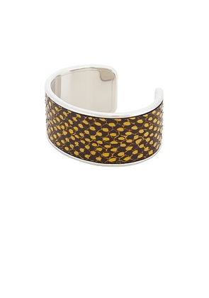 Dries Van Noten Cuff Bracelet in Brown - Brown. Size M (also in L).