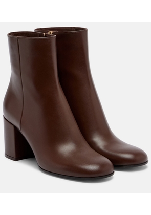 Gianvito Rossi Joelle leather ankle boots