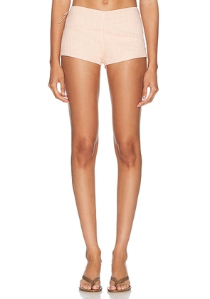 Ludovic de Saint Sernin Micro Short in Light Pink - Pink. Size M (also in XS, S, L).