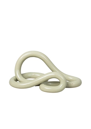 SIN Lumbra Book Stand in Pale Fiberglass Green - Sage. Size all.