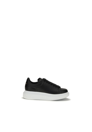 Alexander McQueen Black Calf Leather Bos Taurus Platform Sneakers - EU35.5/US5.5