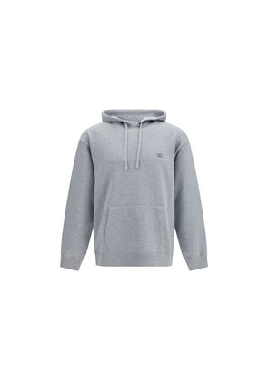 Valentino Gray Cotton Sweatshirt - L