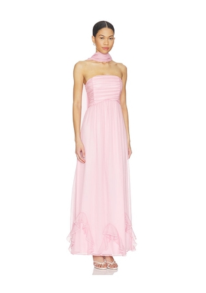 Curaae by Elliatt Nicole Maxi Dress in Pink. Size S. Also in M, XS.