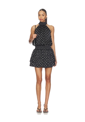 Curaae by Elliatt Celine Mini Dress in Black,White. Size S. Also in XS, M, L, XL.