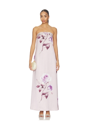 Curaae by Elliatt Gabriel Maxi Dress in Mauve. Size S. Also in XS, M, L, XL.