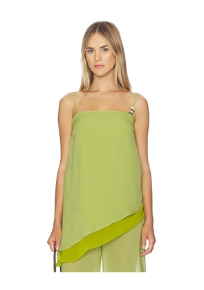 Baobab Noa Top in Green. Size XS. Also in S, M, L.