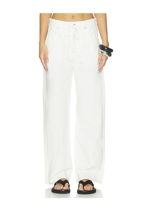 Elodie the Label Edda Pants in White. Size S. Also in XS, M, L, XL.