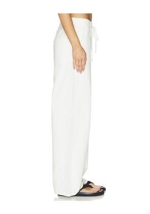 Elodie the Label Edda Pants in White. Size S. Also in L, XS.