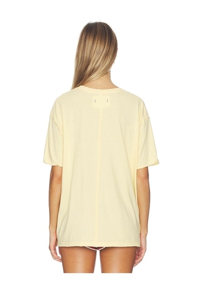 Free People Best Coast Tee in Yellow. Size XS. Also in M, L, XL.
