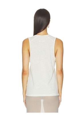 Fear of God ESSENTIALS Signature Classic Tank in Grey. Size XS. Also in S, M, L, XL.