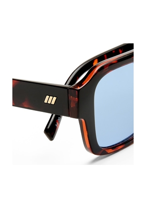 Le Specs Subzero Sunglasses in Brown.