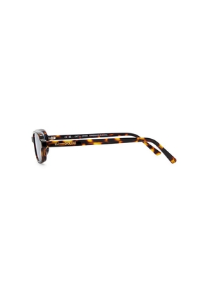 Lu Goldie Vera Sunglasses in Brown.