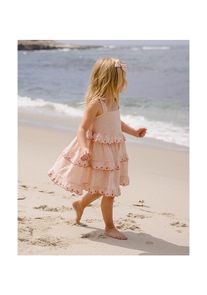 Rylee + Cru Ruffled Swing Dress in Pink. Size 2/3. Also in 4/5, 6/7.