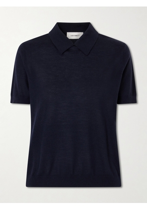 LISA YANG - Naara Cashmere Polo T-shirt - Blue - 0,1,2