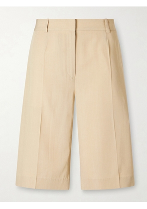 TOTEME - Woven Shorts - Neutrals - EU 32,EU 34,EU 36,EU 38,EU 40,EU 42