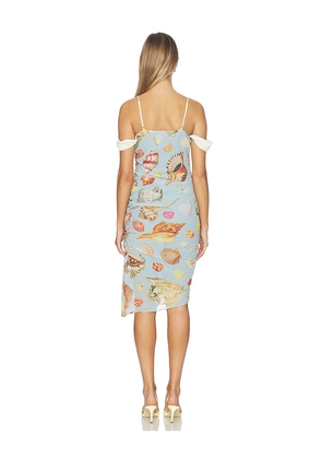 Tyler McGillivary Delphi Dress in Baby Blue. Size XS. Also in L, M, S, XL/1X.