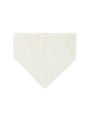 The Garment Maldive Bandana in Ivory.
