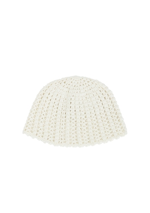 The Garment Andalusia Cap in Ivory.