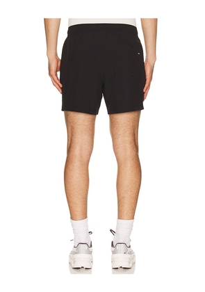 Vuori Kore Lined 5 Short in Black. Size S. Also in M, L, XL/1X, XXL/2X.