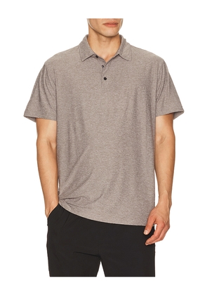 Vuori Strato Tech Polo in Grey. Size S. Also in M, L, XL/1X, XXL/2X.