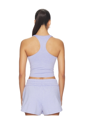 Vuori Halo Performance Crop Tank in Purple. Size XS. Also in S, L, XL.